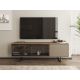 PORTA TV MOD. SIENNA CM 185X40 H.60 ROVERE COLUMMELLA E CLAR GREY