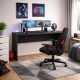 ALLUNGO SCRIVANIA MOD. SIGN CM 150X40 H. 75.6 GRIGIO OPACO