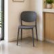 SEDIA MOD. GOOSE IN POLIPROPILENE ANTRACITE