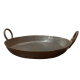 PADELLA DECORATIVA IN FERRO ANTICO 43X35 H.12 CM 