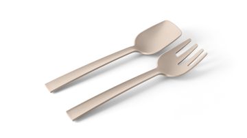 BLIM PLUS - POSATE PAESTUM 29.3CM MOKA GREY