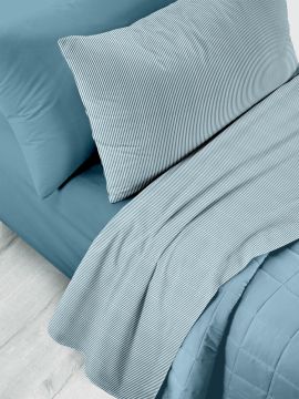 COMPLETO LETTO 2P NAVIGARE CAGE IN COTONE ASSORTITO