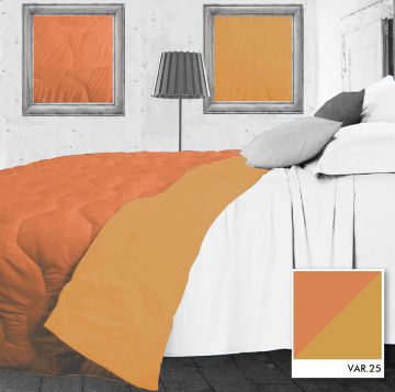 LINEA ACAPULCO - TRAPUNTA SINGOLA DOUBLE-FACE ARANCIO 