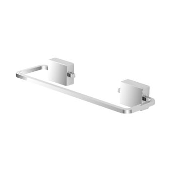 LINEA VELVET - PORTA ASCIUGAMANI IN ACCIAIO CROMATO 30CM  