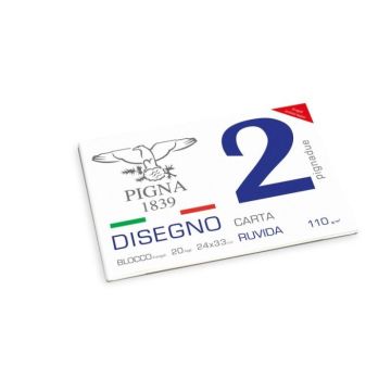 BLOCCO 4 ANGOLI PIGNADUE FF20 CARTA RUVIDA 24X33