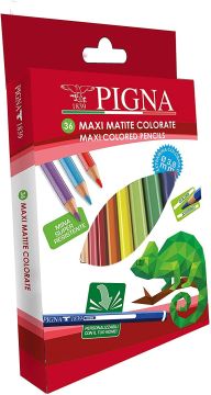 PIGNA - ASTUCCIO 36 MAXI MATITE COLORATE