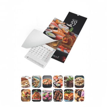 PIGNA - CALENDARIO DA PARETE FOOD 2027 20X60CM 