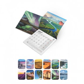 PIGNA - CALENDARIO DA PARETE PAESAGGI 2027 30X30CM