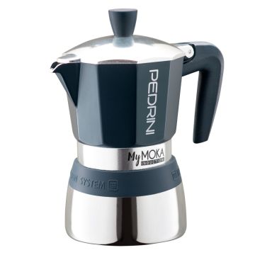 PEDRINI - CAFFETTIERA 6 TAZZE LINEA MYMOKA INDUCTION
