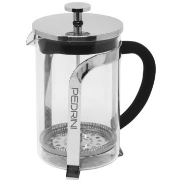 PEDRINI - INFUSIERA IN ACCIAIO INOX E VETRO BOROSILICATO 800ML