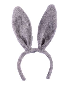 CERCHIETTO CONIGLIETTO GRIGIO MODELLABILE CERCHIETTO CONIGLIETTO GRIGIO MODELLABILE