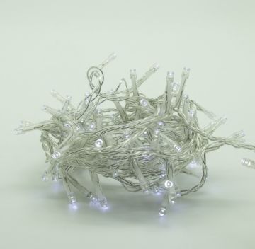 LUCI DI NATALE 180 LED BIANCO GHIACCIO A BATTERIA 9+0.3MT LUCI DI NATALE 180 LED BIANCO GHIACCIO A BATTERIA 9+0.3MT