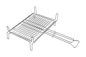 GRATICOLA DOPPIA INCROCIATA 37X27 CM CROMATA