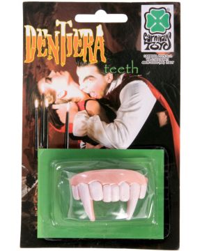 DENTIERA VAMPIRO IN PLASTICA PER ADULTI