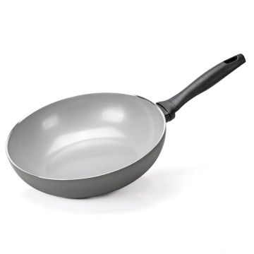 MONETA - WOK 1 MANICO LINEA MELODIA FINEGRES D.28CM