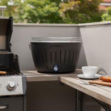 LOTUSGRILL - GRILL PORTATILE DA ESTERNO ANTRACITE