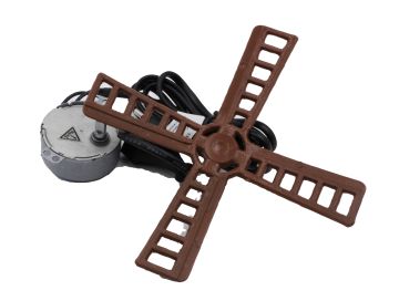 KIT PER MULINO A VENTO ELETTRICO PER PRESEPE