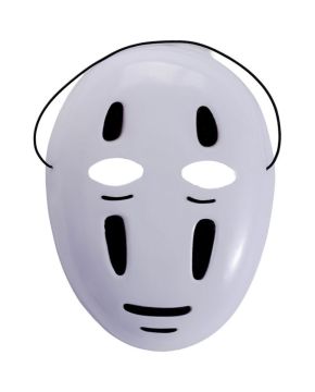 MASCHERA SPIRITO SENZA VOLTO DA ADULTO IN PLASTICA 