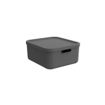 CONTENITORE MULTI BOX ALBULA 39.5X35.5 H.17.7CM 20LT ANTRACITE