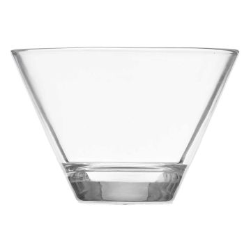 CIOTOLINA CONICA IN VETRO TRASPARENTE 250ML