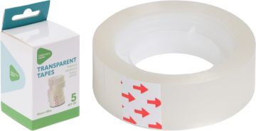 SET 5 NASTRI ADESIVI 30MTX15MM