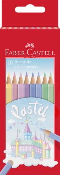 FABER CASTELL - ASTUCCIO 10 PASTELLI COLORATI 