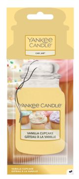 YANKEE CANDLE - CAR JAR VANILLA CUPCAKE