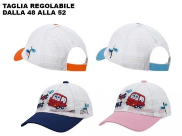 CAPPELLINO CON VISIERA BRUM BRUM