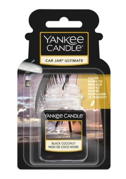 YANKEE CANDLE - CAR JAR ULTIMATE BLACK COCONUT