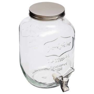 DISPENSER PER BEVANDE IN VETRO DA 4LT