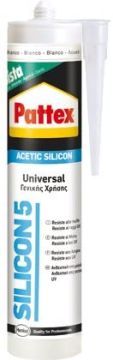 PATTEX - SILICONE SILICON 5 BIANCO 280ml