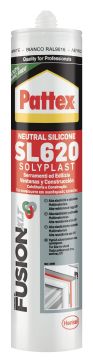 PATTEX SILICONE SL620 SERRAMENTI E EDILIZIA BIANCO 300ml