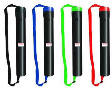 ARDA - TUBO PORTADISEGNI IN PLASTICA NERA DIAM. 6.8 43/76CM ASSORTITO