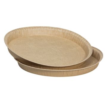 SET 2 STAMPI PER CROSTATA LINEA EASY BAKE IN CARTA DA FORNO 25X3CM