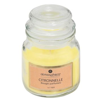 CANDELA PROFUMATA ELOA 70GR IN BARATTOLO IN VETRO CITRONELLA