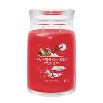 YANKEE CANDLE - GIARA GRANDE 2 STOPPINI CHRISMAS EVE XMAS
