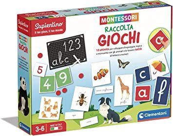CLEMENTONI SAPIENTINO MONTESSORI - RACCOLTA GIOCHI