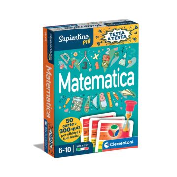 CLEMENTONI SAPIENTINO PIU - CARTE MATEMATICA