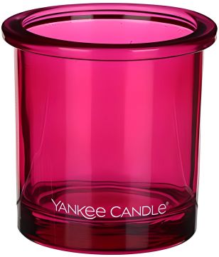 YANKEE CANDLE - PORTA CANDELA SAMPLER POP TEA LIGHT ROSA