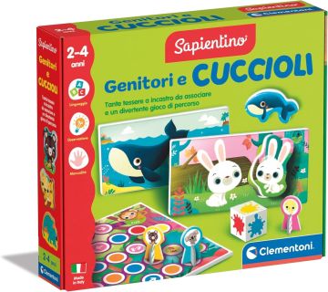 CLEMENTONI  SAPIENTINO - GENITORI E CUCCIOLI