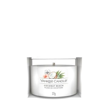 YANKEE CANDLE - CANDELA VOTIVE IN VETRO COCONUT BEACH