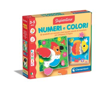 CLEMENTONI SAPIENTINO LOGIC - NUMERI E COLORI