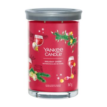 YANKEE CANDLE - TUMBLER GRANDE 2 STOPPINI HOLIDAY CHEER XMAS