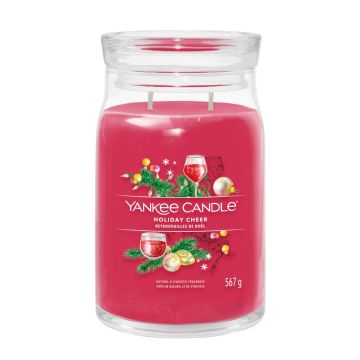 YANKEE CANDLE - GIARA GRANDE 2 STOPPINI HOLIDAY CHEER XMAS