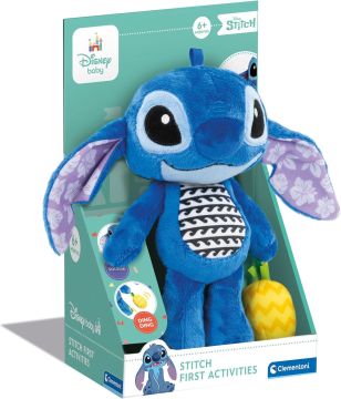 CLEMENTONI DISNEY BABY - STITCH ACTIVITY PLUSH