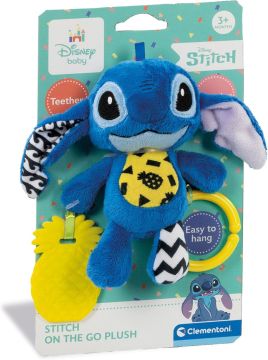 CLEMENTONI DISNEY BABY - STITCH SOFT RATTLE