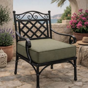 CUSCINO QUADRATO DA ESTERNO KORAI 45X45CM VERDE ALLORO