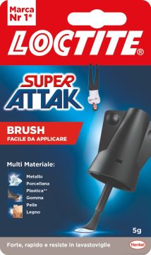 LOCTITE - SUPER ATTAK BRUSH 5gr CON APPLICATORE A PENNELLINO