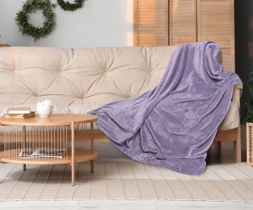 COPERTA FLANNEL CUT ZAG 150X200CM ASSORTITO