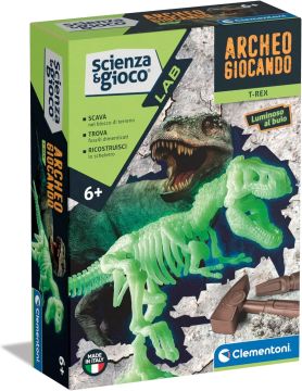 CLEMENTONI SCIENZA E GIOCO - ARCHEOGIOCANDO TIRANNOSAURO REX